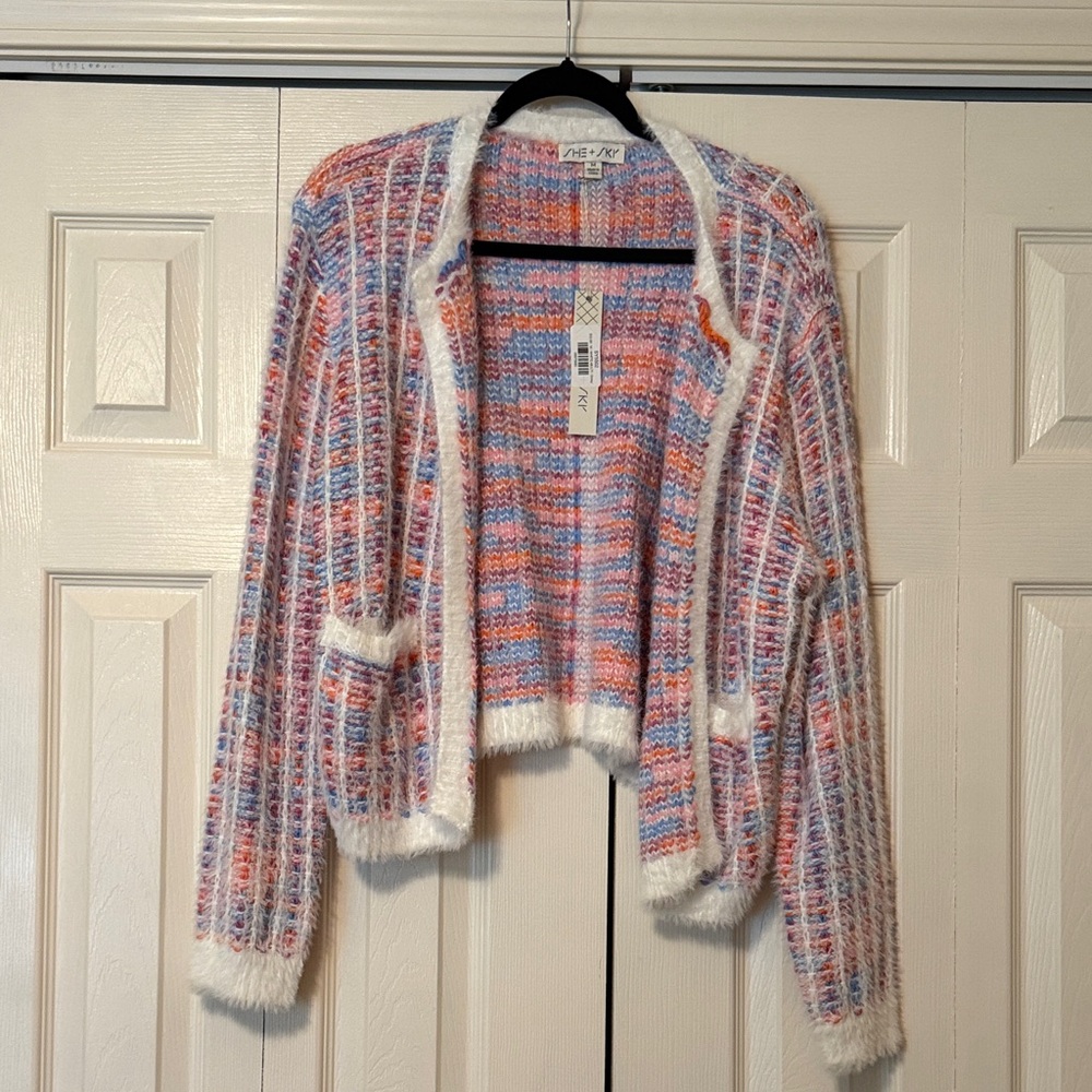 Women’s Multicolor Knit Cardigan